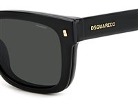 Napoli - Corso Giuseppe Garibaldi 197 - Occhiali da sole Dsquared Uomo D2 0100/CS      M9BLACK55 - D2 0100/CS      M9BLACK55